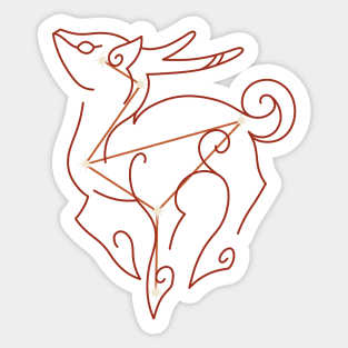 Yanfei Constellation Sticker